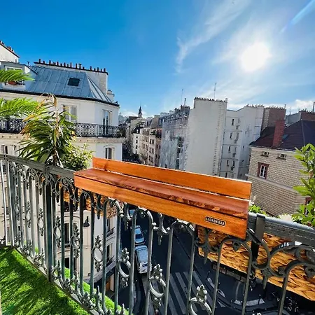 Vue Montmartre & Balcon アパート *