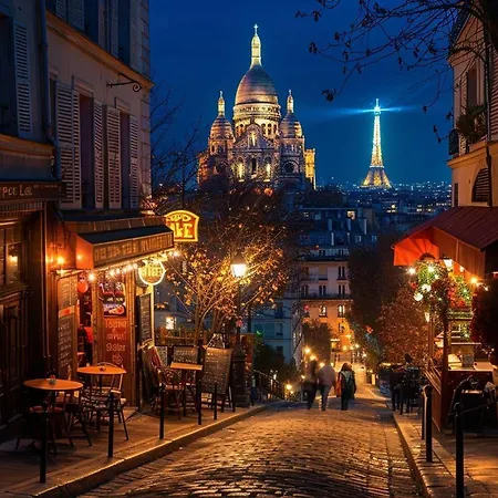 Vue Montmartre & Balcon Lägenhet